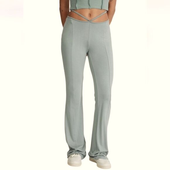 PacCares Hay Bale Flare Pants Size Medium - Picture 1 of 10